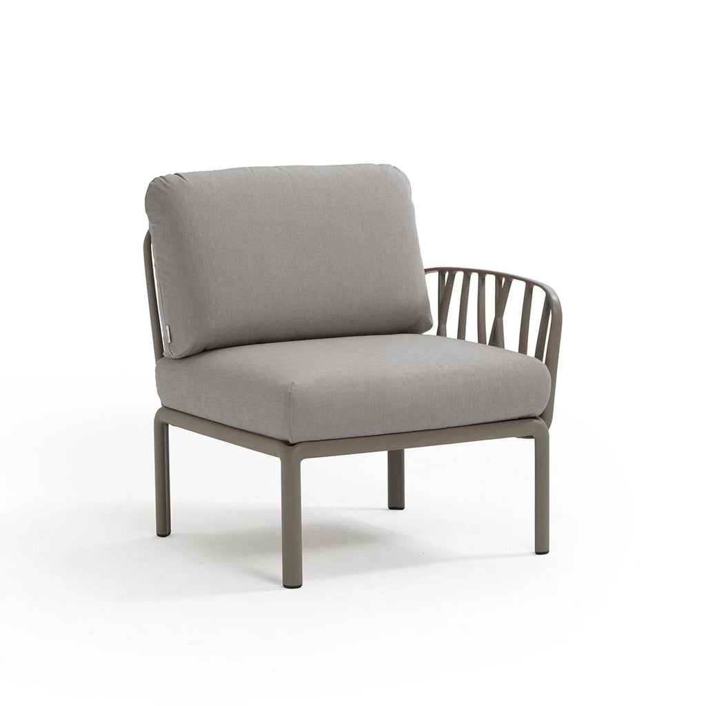 Fauteuil d'extérieur Komodo Elemento Terminale DX/SX - Nardi