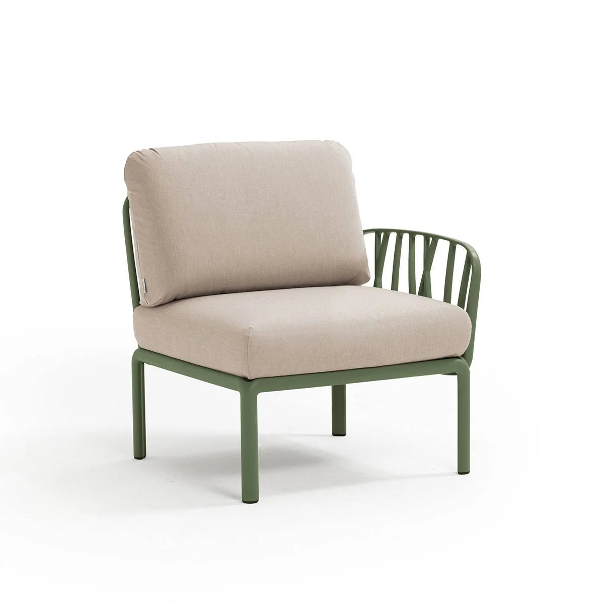 Fauteuil d'extérieur Komodo Elemento Terminale DX/SX - Nardi