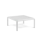 Table basse en résine KOMODO avec plateau de verre - Stamp