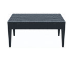 Table basse en résine tressée MIAMI - Stamp