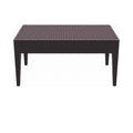 Table basse en résine tressée MIAMI - Stamp