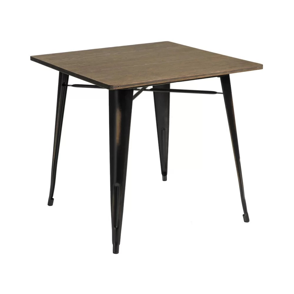 Table en métal et bamboo HOT - Stamp