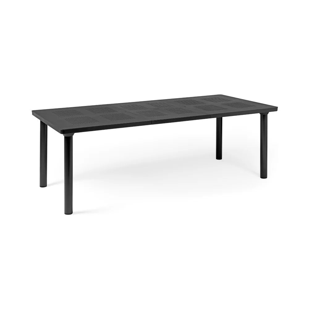Table extensible en résine LIBECCIO avec pieds aluminium - Nardi