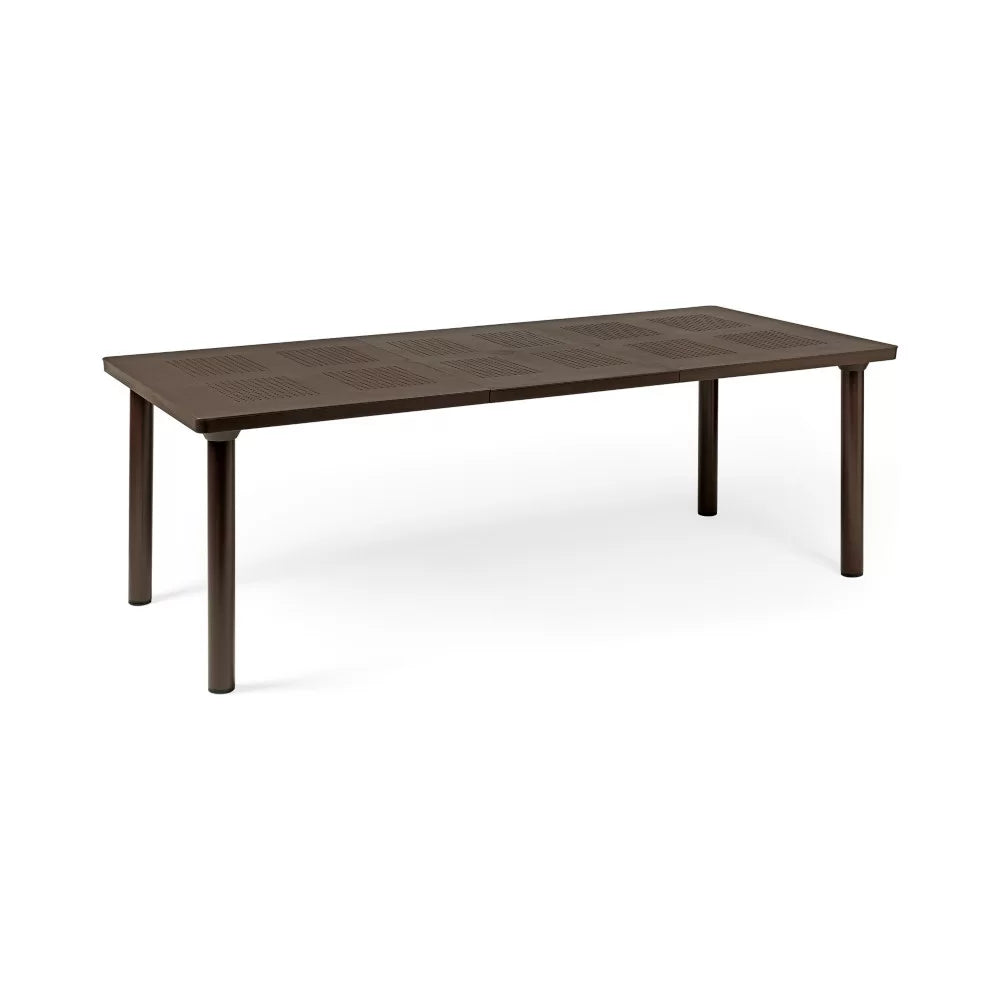 Table extensible en résine LIBECCIO avec pieds aluminium - Nardi