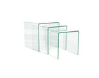 Tables basses verre courbé LENA – vue 7
