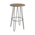 Table mange-debout en métal et bois BOUCHON - Stamp