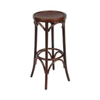 Tabouret en bois hêtre massif MORZINE II assise bois  - Stamp