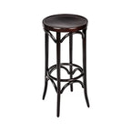 Tabouret en bois hêtre massif MORZINE II assise bois  - Stamp
