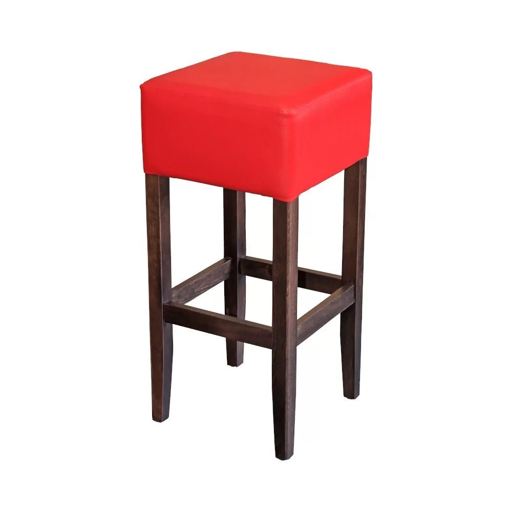 Tabouret en bois hêtre massif wengé VIVALDI   - Stamp