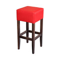 Tabouret en bois hêtre massif wengé VIVALDI   - Stamp
