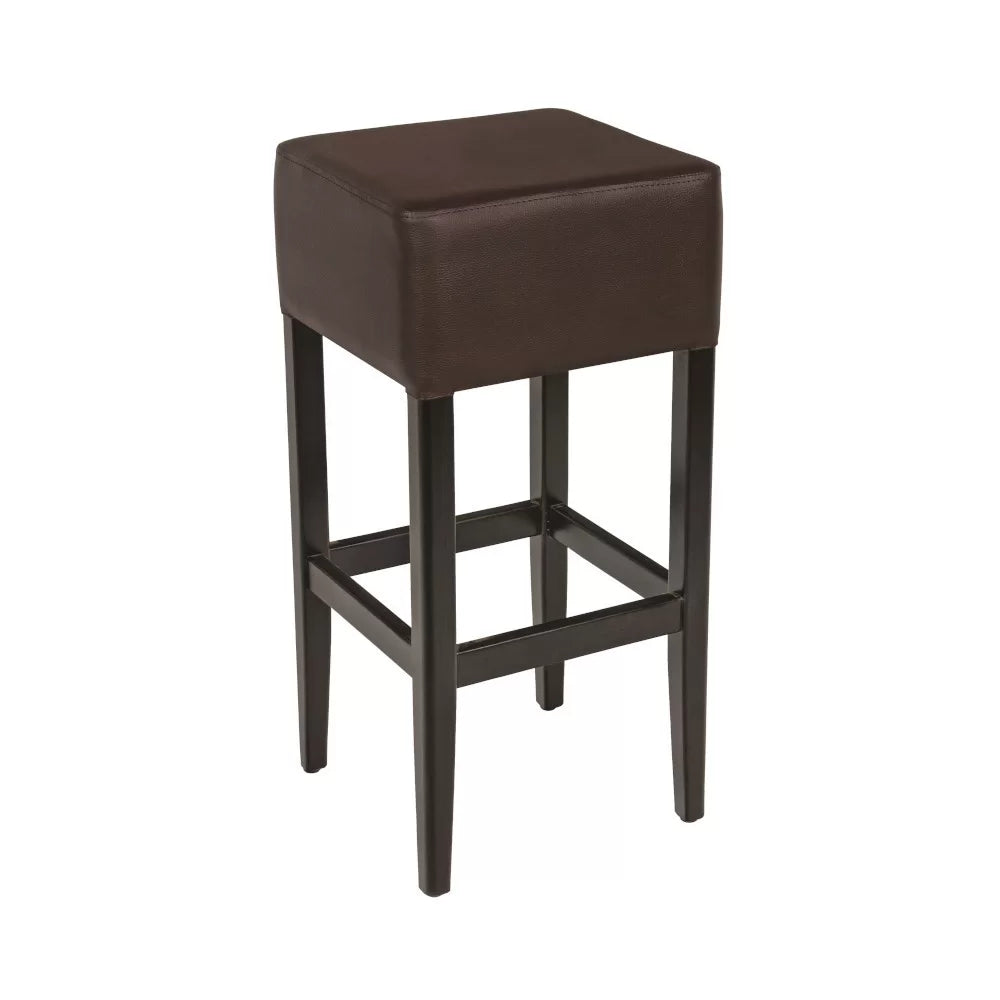 Tabouret en bois hêtre massif wengé VIVALDI   - Stamp