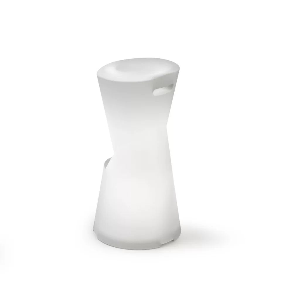 Tabouret en résine DOT version lumineuse filaire - Stamp