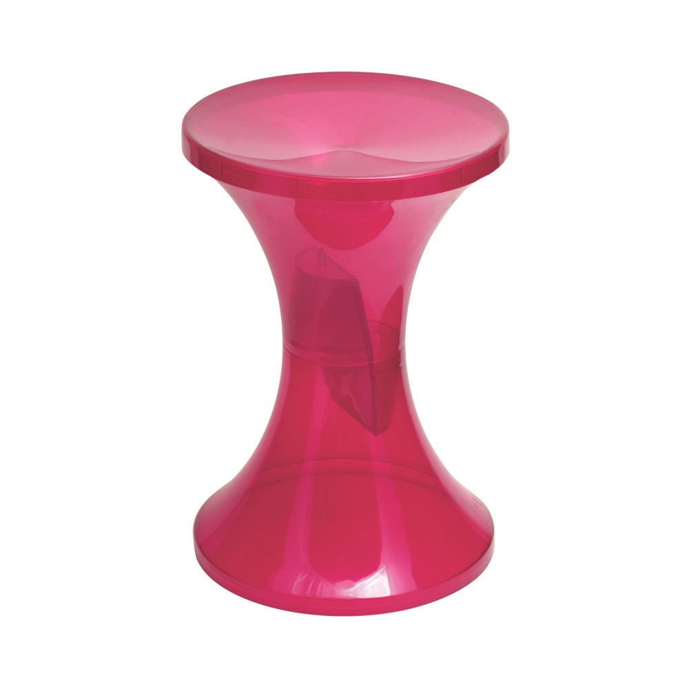 TamTam Krystal - tabouret en résine effet cristal - Stamp