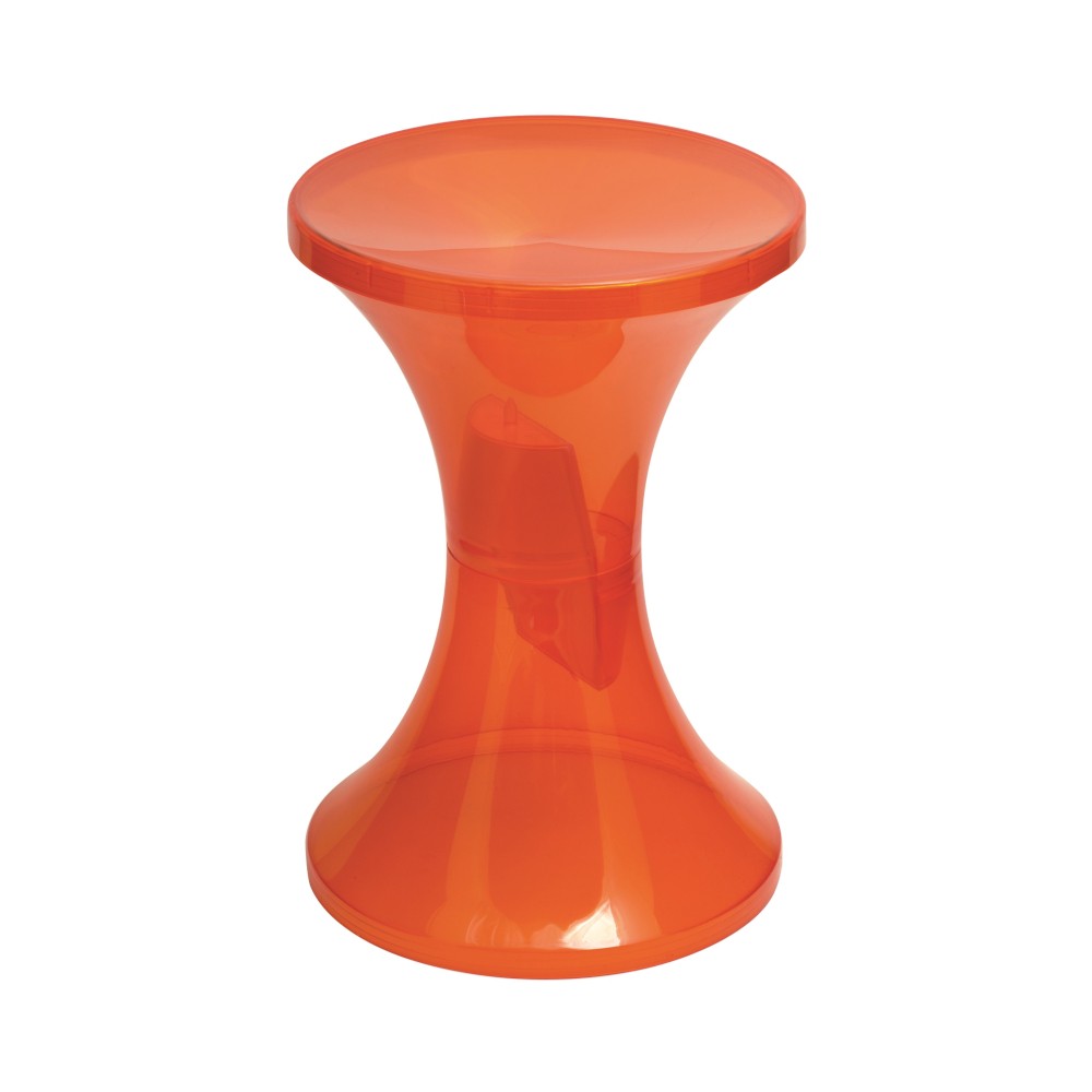 TamTam Krystal - tabouret en résine effet cristal - Stamp