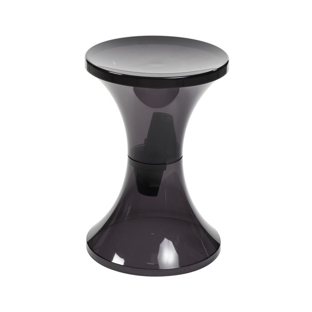 TamTam Krystal - tabouret en résine effet cristal - Stamp