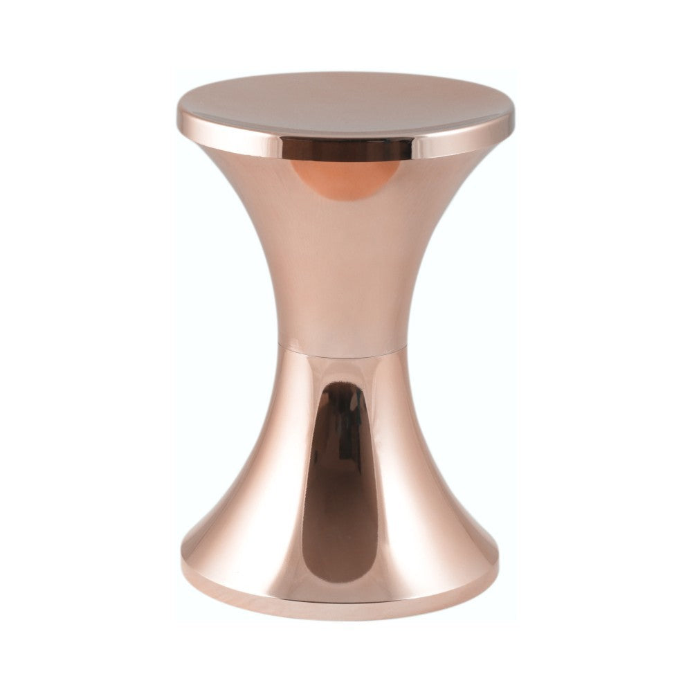 TamTam Chrome - tabouret en résine chromé - Stamp