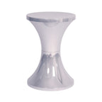 TamTam Chrome - tabouret en résine chromé - Stamp