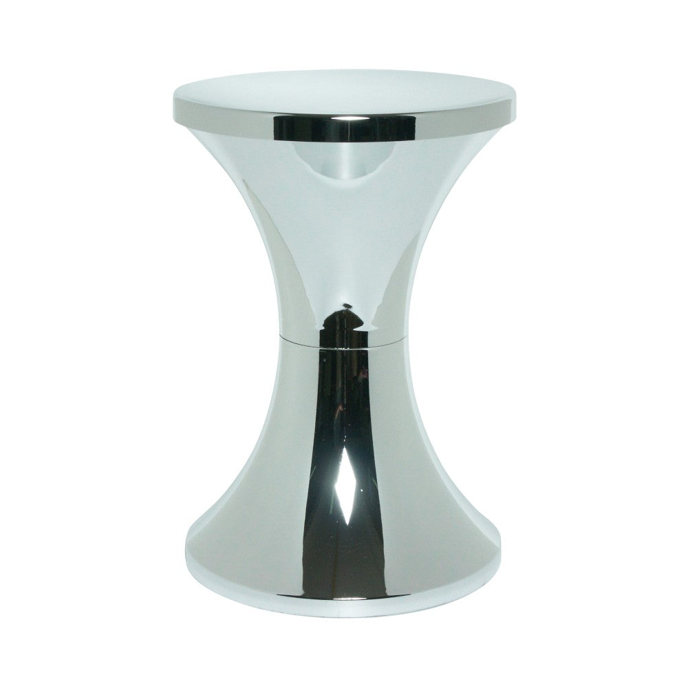 TamTam Chrome - tabouret en résine chromé - Stamp
