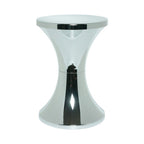 TamTam Chrome - tabouret en résine chromé - Stamp